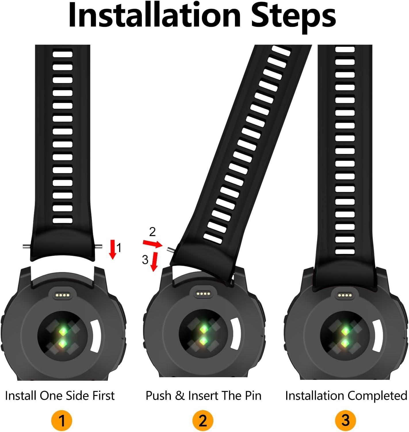 Detalle de Overstep Garmin Instinct 3 band, 26mm