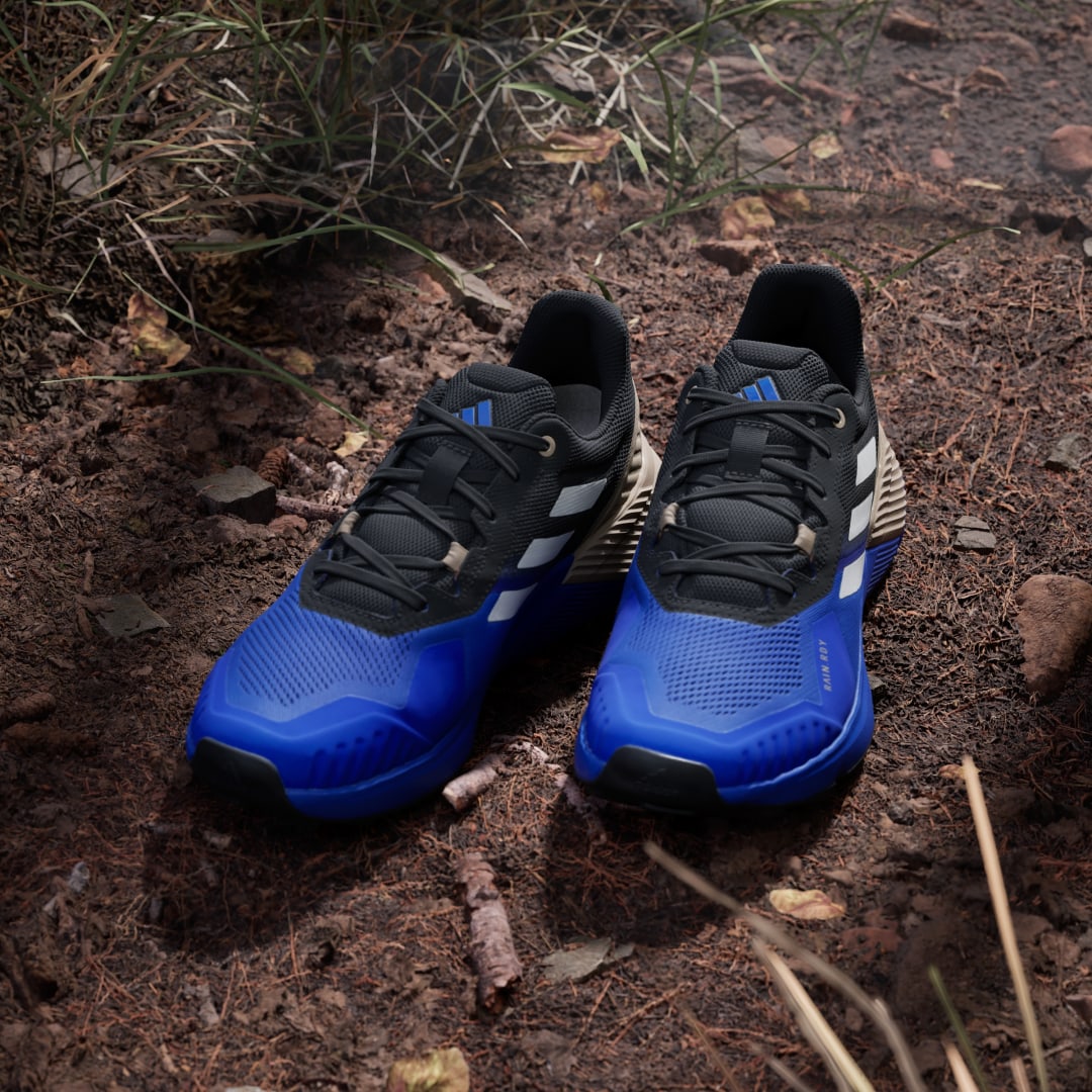 Detalle 2 de Zapatilla Terrex Soulstride RAIN.RDY Trail Running de Adidas – Azul