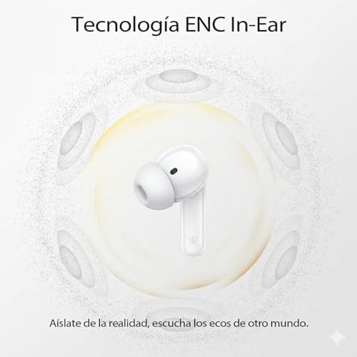 Thumbnail 1 de OWMSIC W70 Pro: Auriculares Inalámbricos Bluetooth 5.4 con 46 h de autonomía y Pantalla LED (IPX7) en Blanco