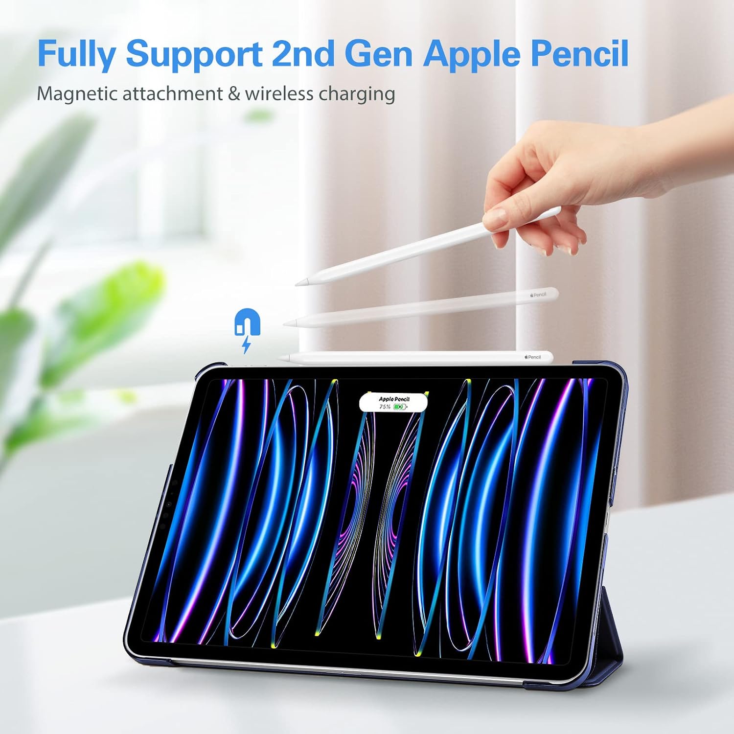 Detalle 2 de ProCase Smart Case for iPad Pro 11 Inch Slim Stand