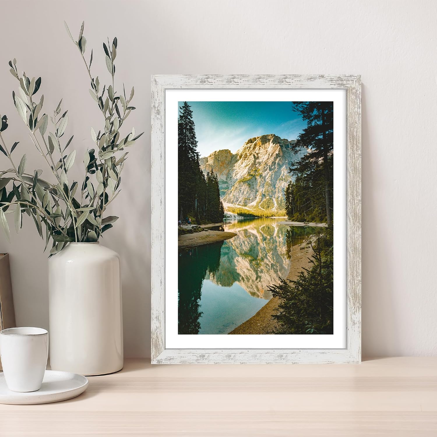 Thumbnail 5 de iRahmen 14x20 Rustic Wood Picture Frame Set