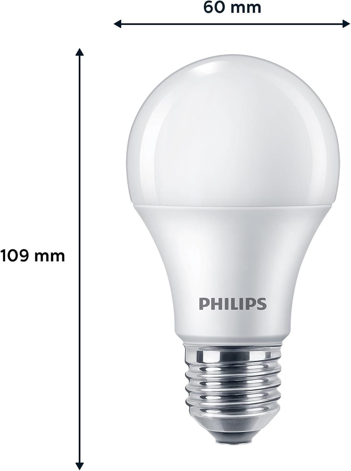 Detalle de Philips Bombillas LED 75W E27 Luz Blanca Cálida Pack 6