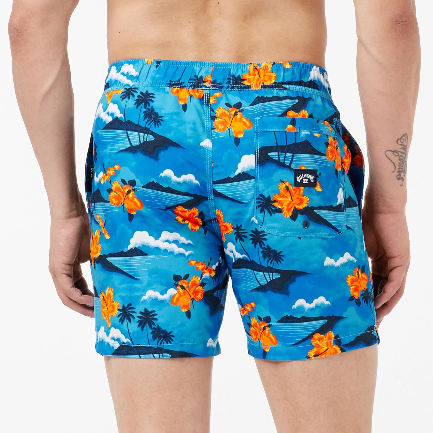 Detalle 2 de Billabong Island 16" Boardshort da Uomo – stile e praticità per l’estate