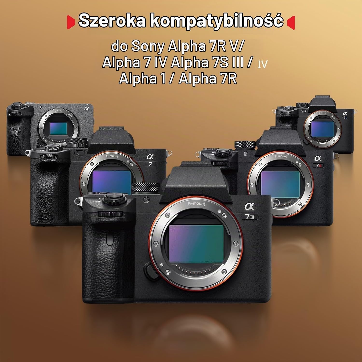 Thumbnail 1 de SMALLRIG 5583 – klatka do Sony Alpha z gniazdem AirTag i płytką Arca-Swiss