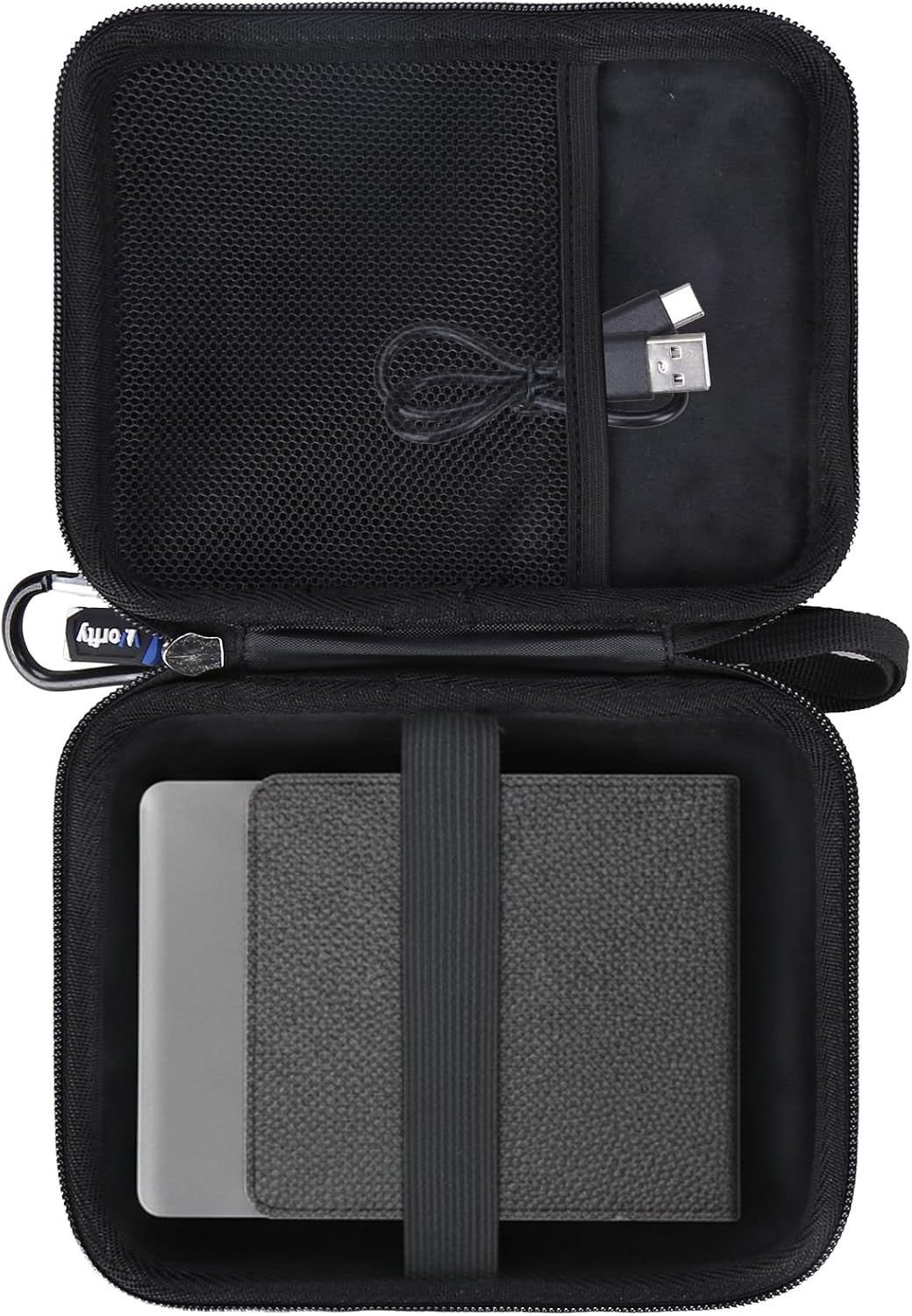 Detalle de worfty Q486 Hard EVA Case for Samsers KF08S/KF08X Foldable Keyboard