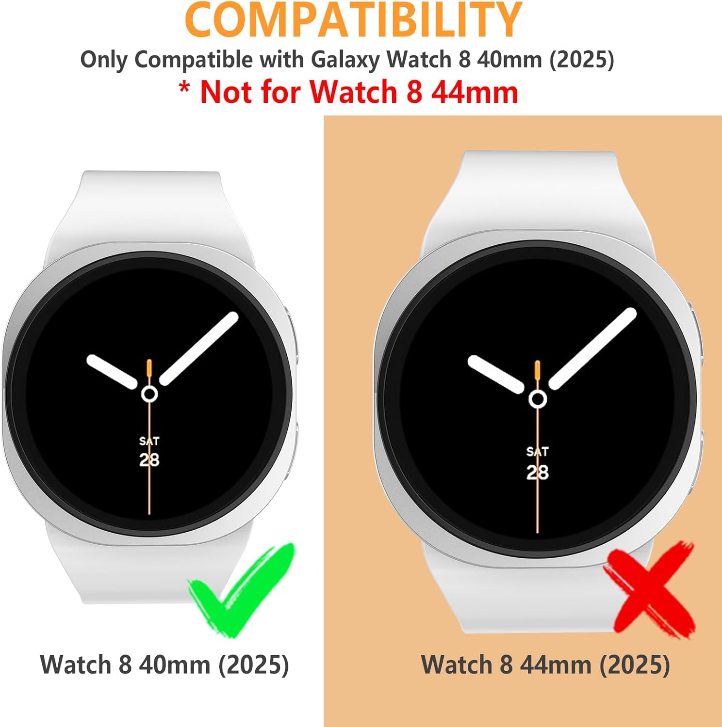 Thumbnail 1 de Hianjoo Tempered Glass for Galaxy Watch 8 40mm
