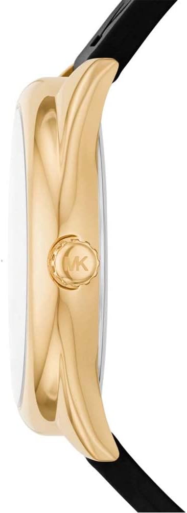 Detalle de Michael Kors Montre Janelle pour Femme — Quartz, bracelet en acier inoxydable ou en silicone