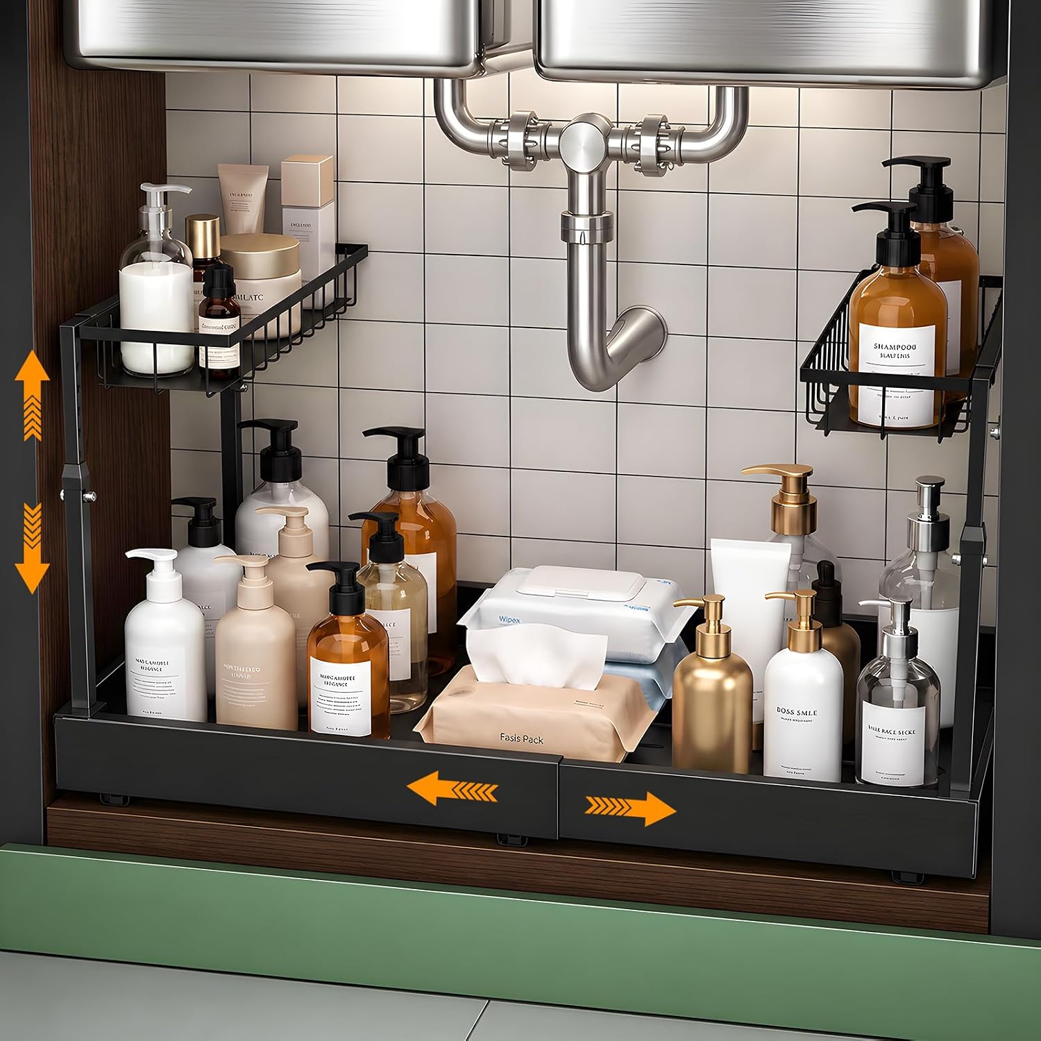 Detalle de Under Sink Organizer, 2-Tier