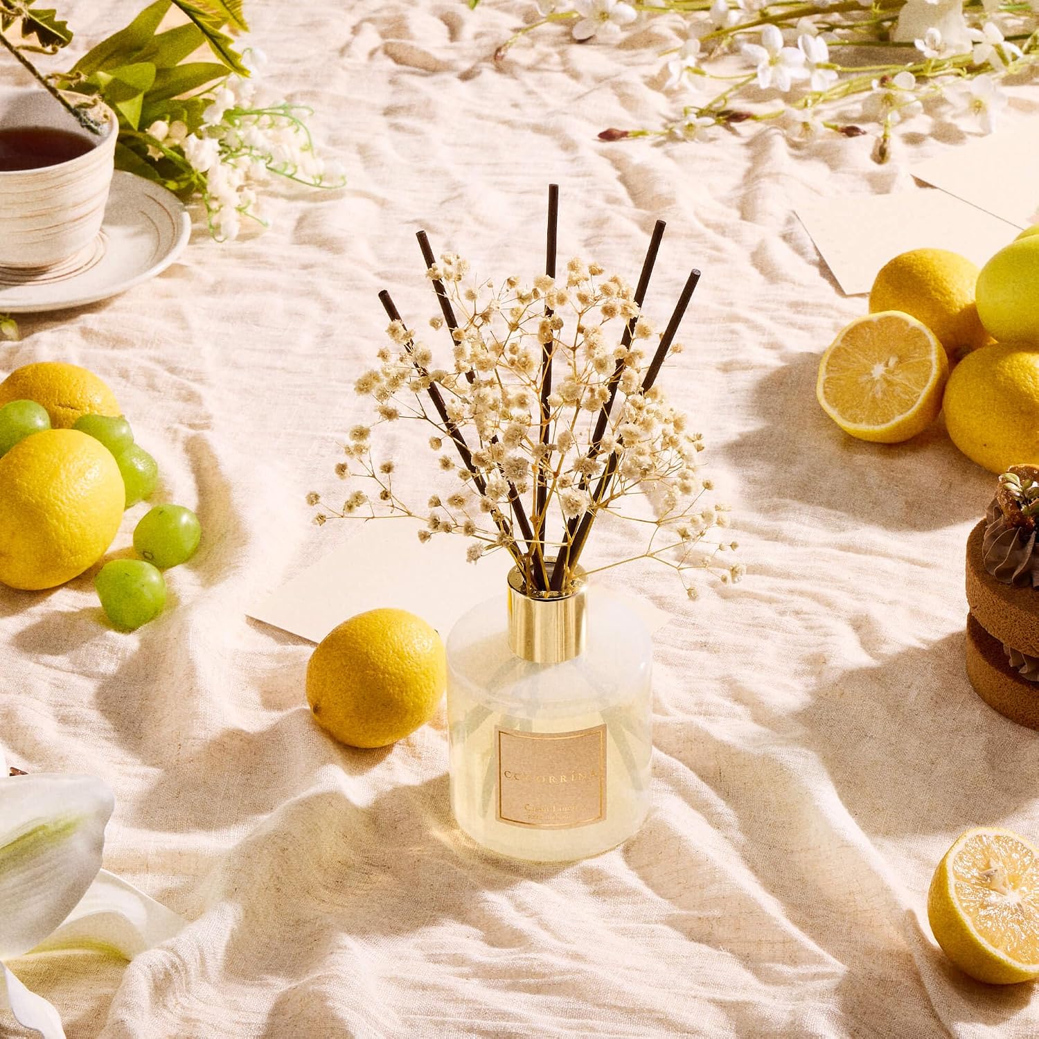 Thumbnail 2 de COCORRÍNA 1 Reed Diffuser Set, Clean Linen, 6.7 fl oz Glass Bottle