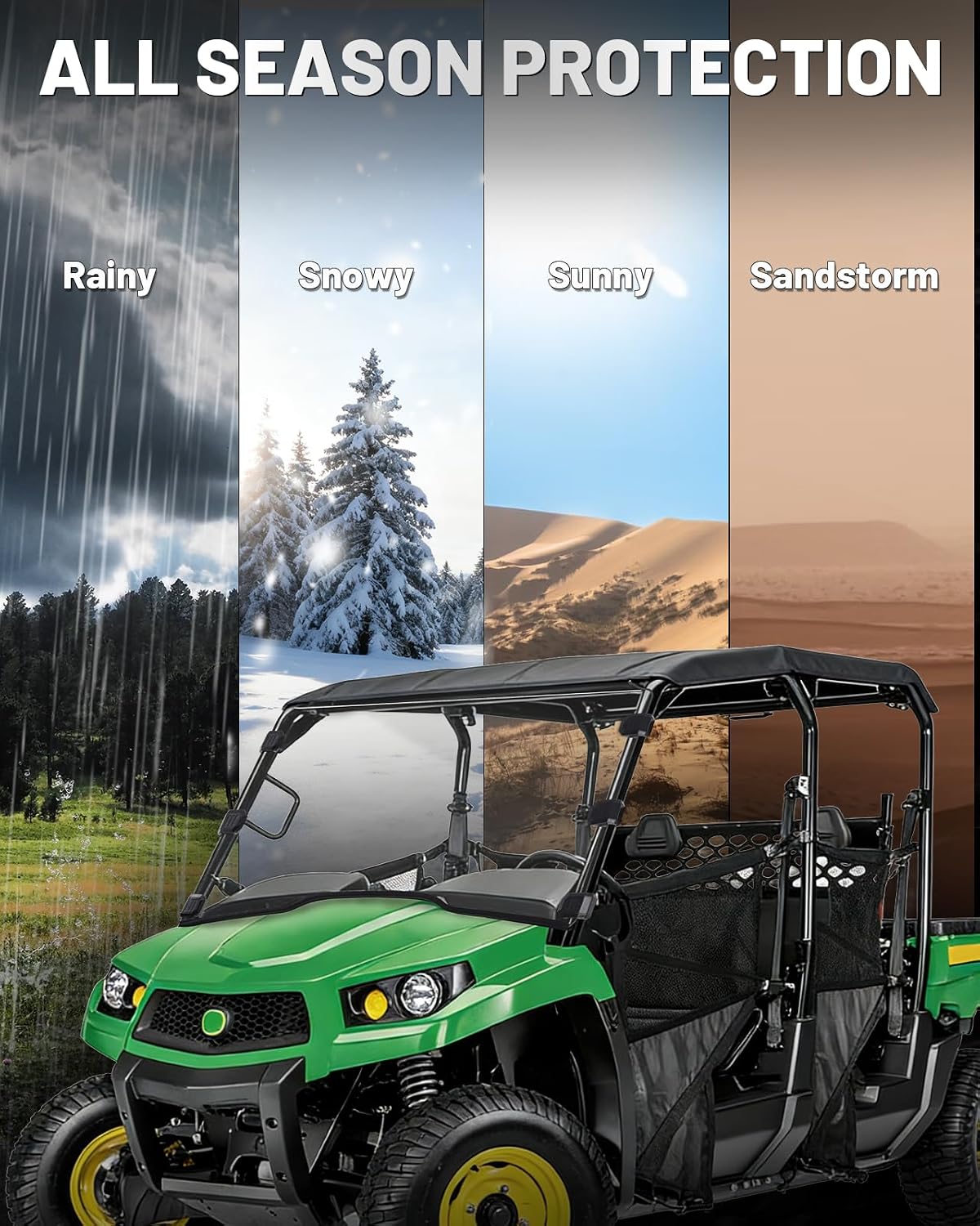 Thumbnail 4 de StarknightMT Gator Windshield Polycarbonate