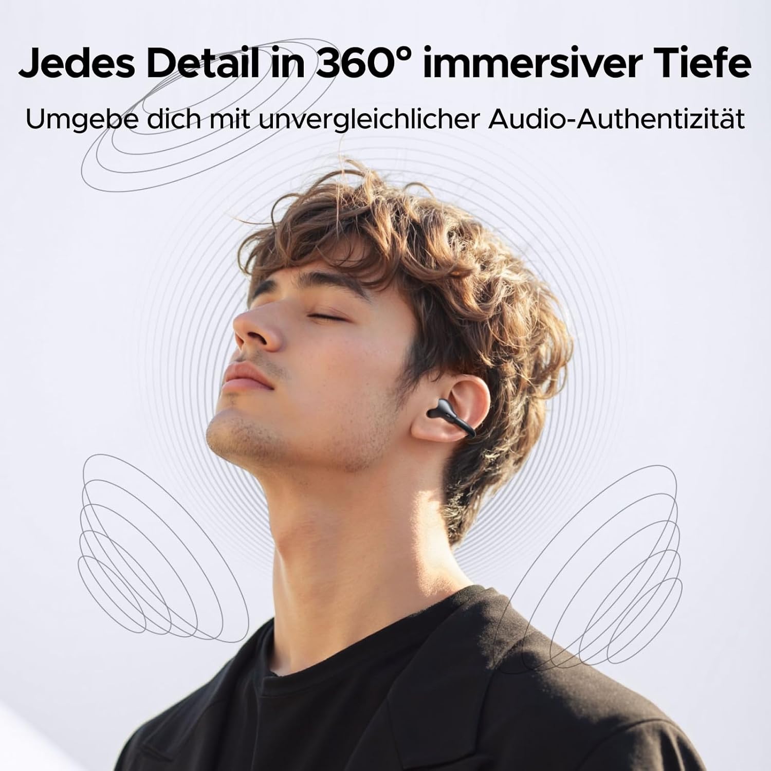 Thumbnail 5 de UGREEN ClipBuds Open‑Ear Kopfhörer 30 Std. Akku