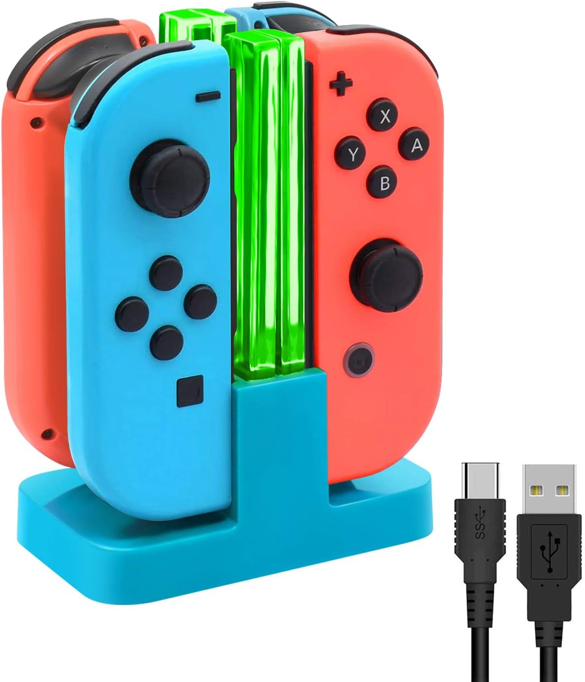 Detalle de FYOUNG Switch Joy-Con Charger with LED