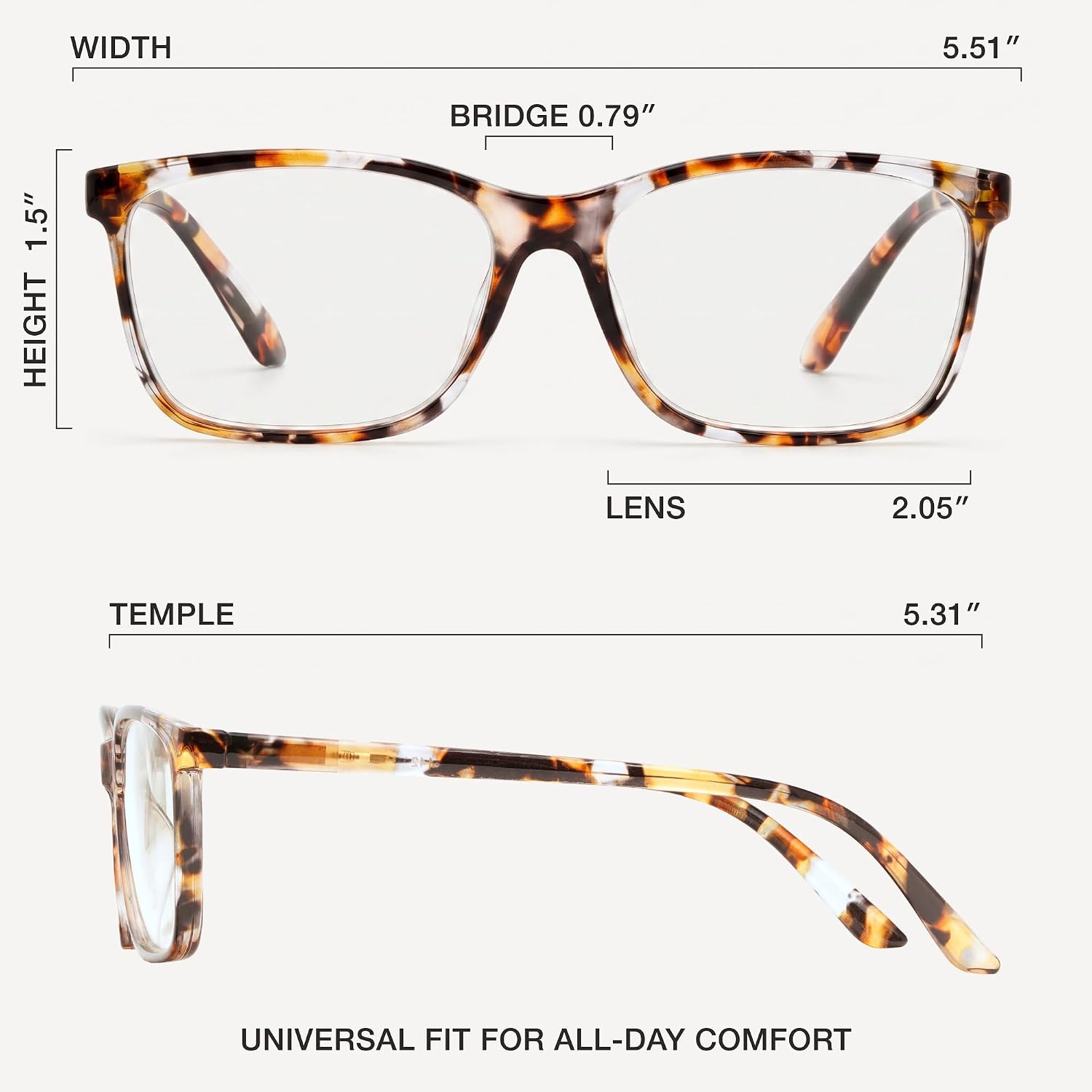 Detalle de NOVIVON Reading Glasses +3.0
