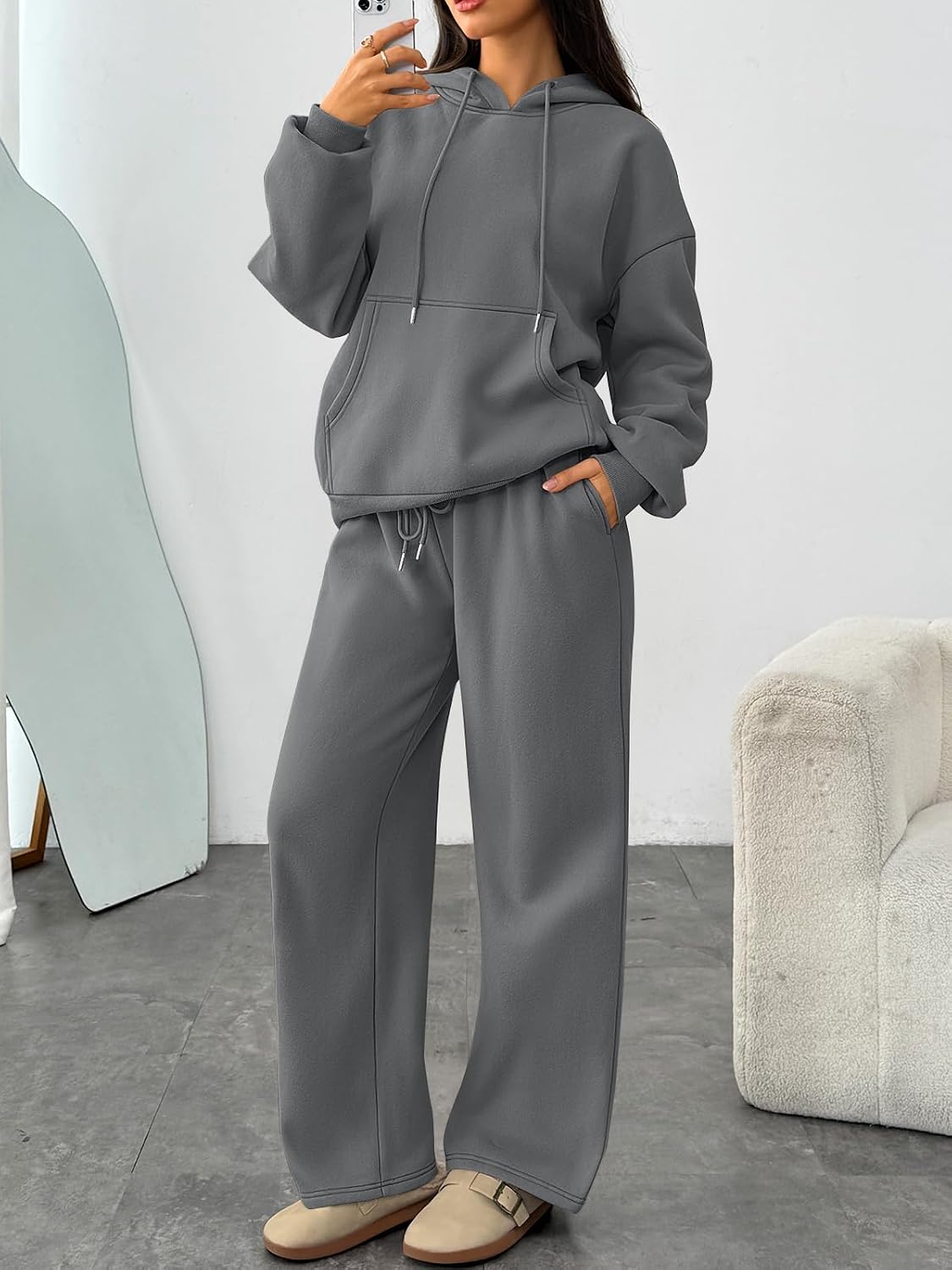 Detalle 2 de Trendy Queen Lounge Set 50/50 Cotton-Poly Fleece