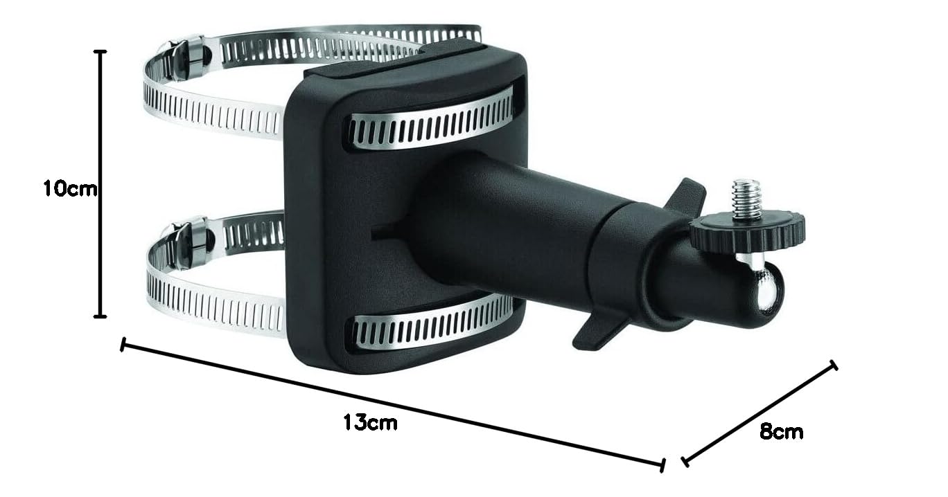 Thumbnail 2 de Netatmo Mount for Rain Gauge and Wind Gauge, wall and railing bracket