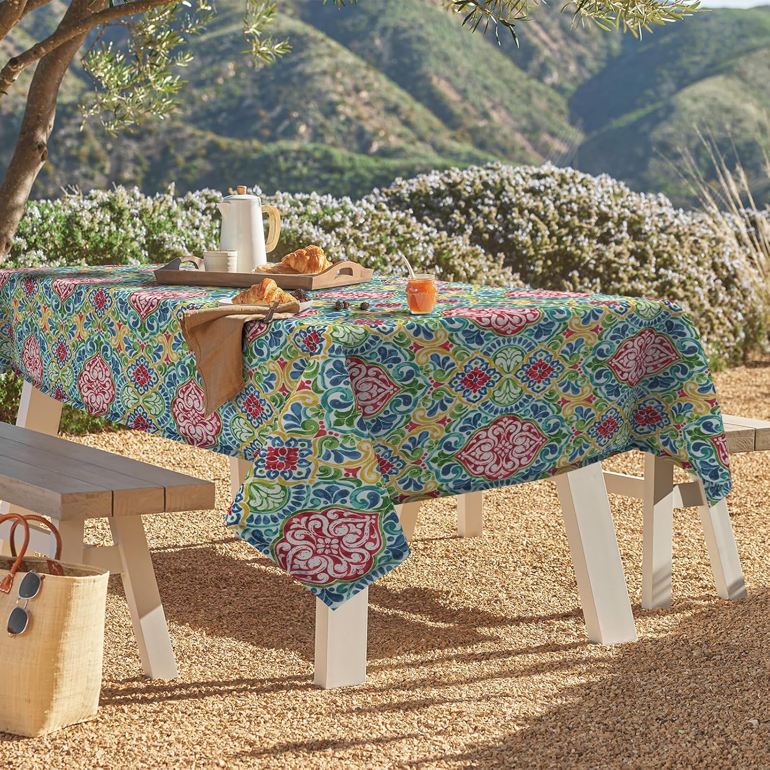 Thumbnail 6 de DYTXIII Outdoor Tablecloth 84 x 60 Inches
