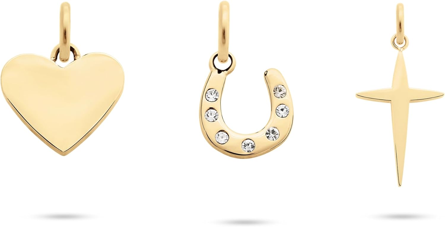 Thumbnail 2 de Tamaris Charms Collection: Edelstahl-Anhänger in Goldoptik – Herzen, Ketten und Charms-Sets vielseitig kombinierbar