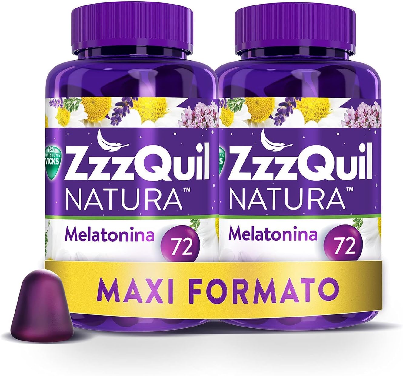 Detalle de Zzzquil Natura Integratore Sonno 144 pastiglie