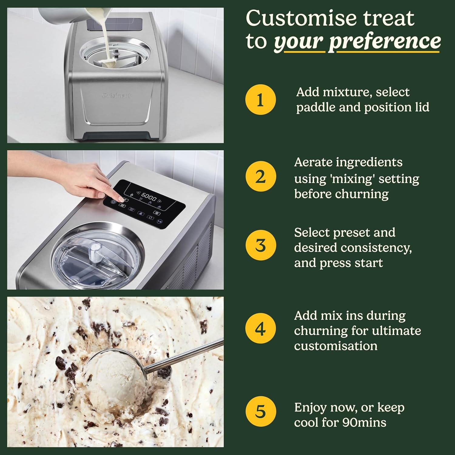 Thumbnail 2 de Cuisinart FreezeEase Pro ice cream maker