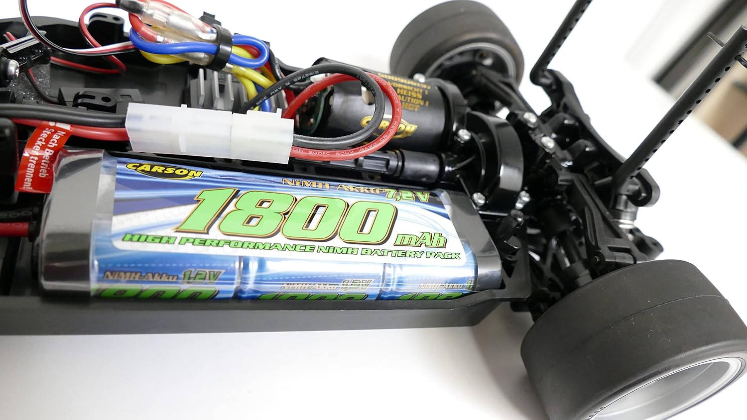 Detalle 2 de Carson Accu Racing Pack NiMH-accu 7,2 V, 1800 mAh met Tamiya-aansluiting