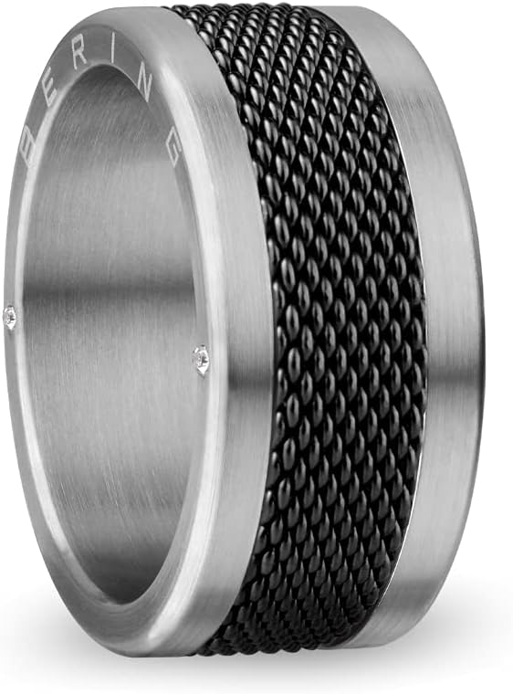 Thumbnail 2 de BERING Ring pour Homme Arctic Symphony Collection – Symphony-Set-B en acier inoxydable, finition brossée