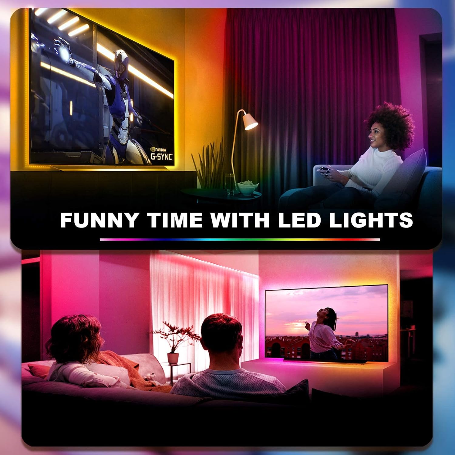 Thumbnail 6 de phopollo LED Lights 15m RGB Strip