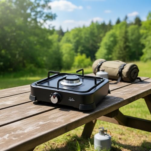 Thumbnail 6 de Jata JECG2721 cocina de gas portátil de 1 fuego con parrilla para camping