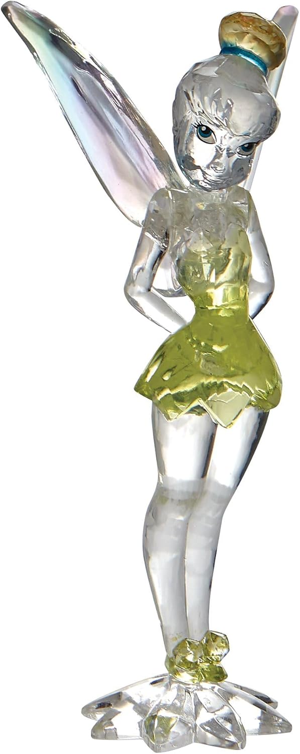 Enesco Disney Facets Collection Peter Pan Tinker Bell – Scultura in acrilico gemma da 10 cm