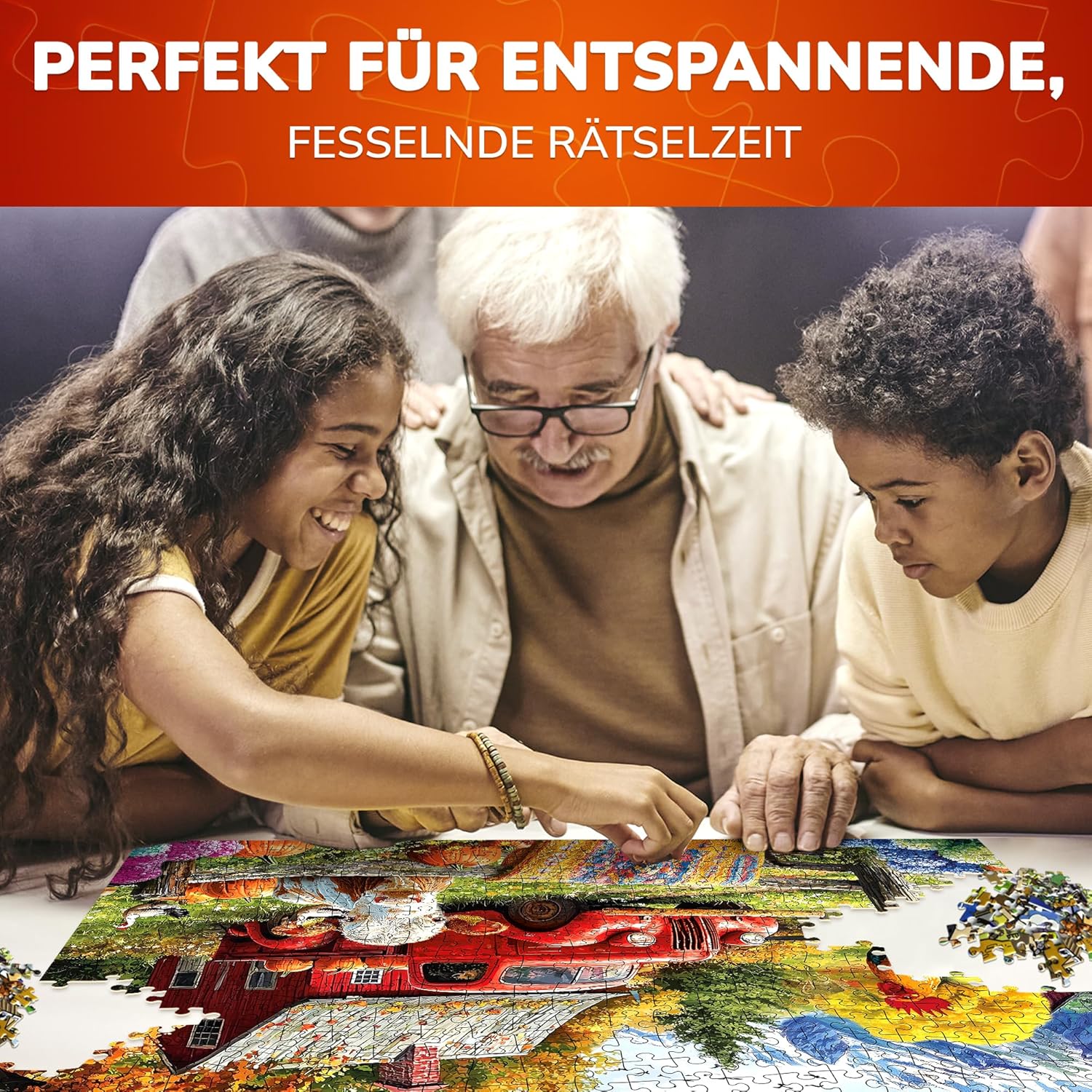 Thumbnail 4 de QUOKKA Puzzle Für Erwachsene – 500 Teile: Bauernhof-Collage, handgefertigt, FSC-zertifiziert