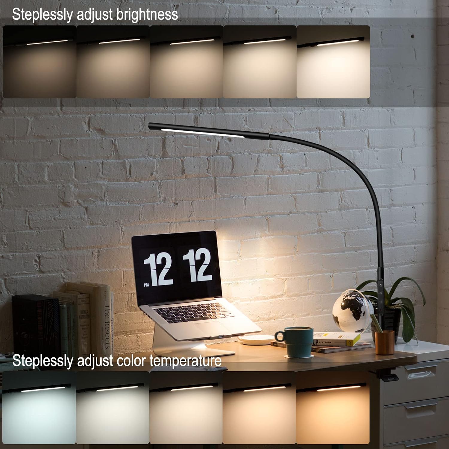 Thumbnail 2 de EYOCEAN Schreibtischlampe LED 12W mit Fernbedienung