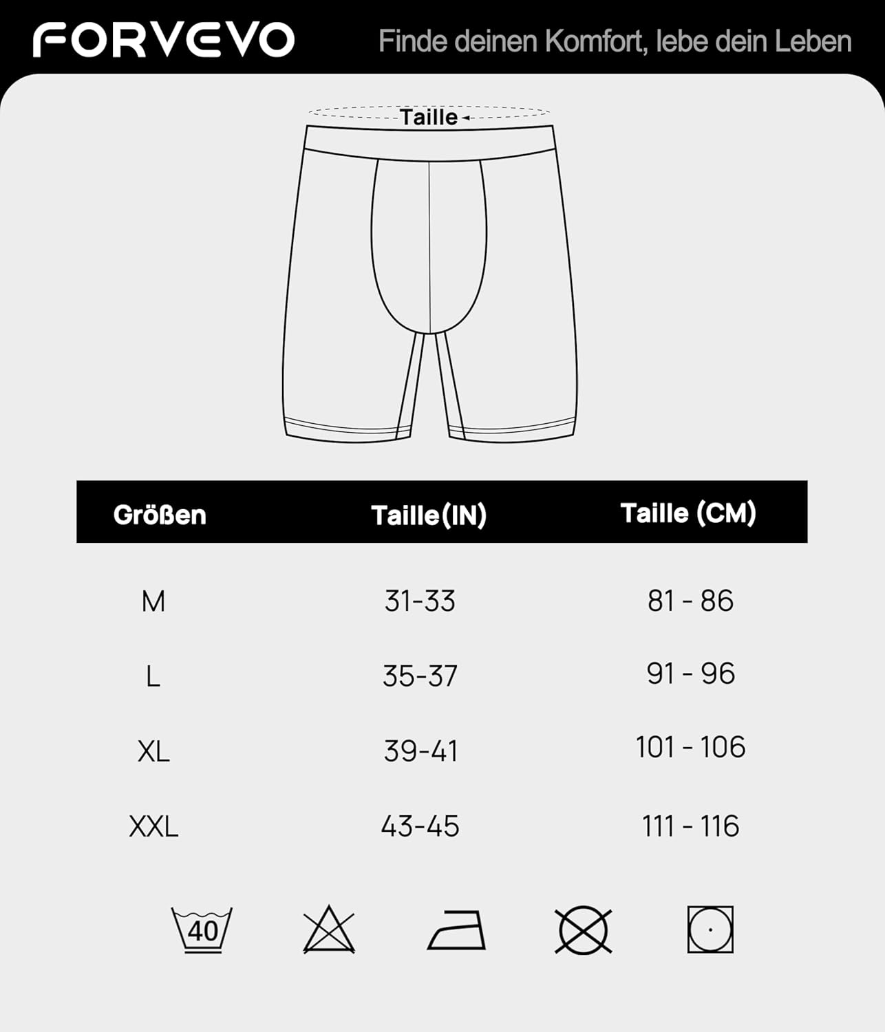 Thumbnail 6 de FORVEVO 6er Pack Boxershorts aus Baumwolle