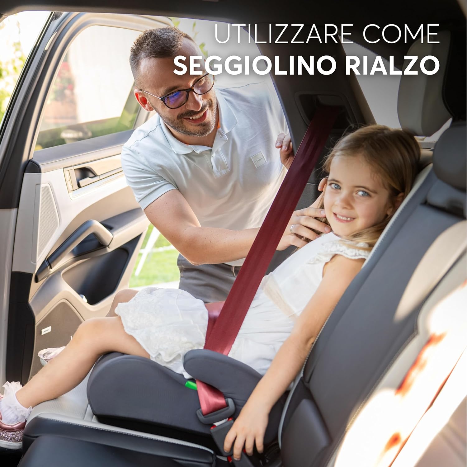Detalle 2 de KikkaBoo i-AID Seggiolino auto 13 posizioni