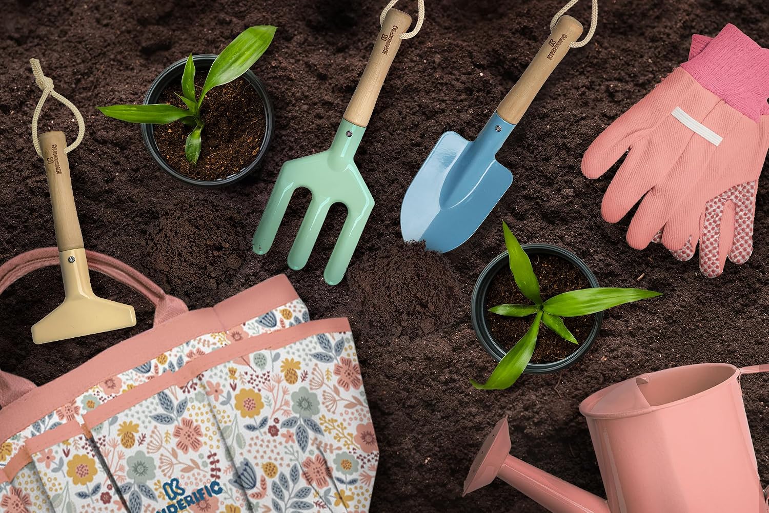Detalle de Kids' Gardening Set, Petal