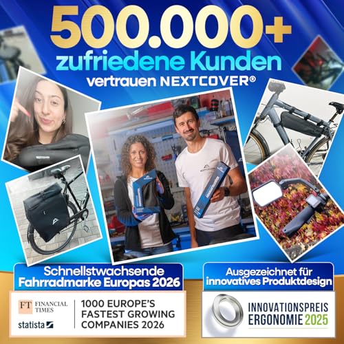 Thumbnail 6 de Nextcover Fahrrad-Kettenschloss mit Zahlencode, 90 cm
