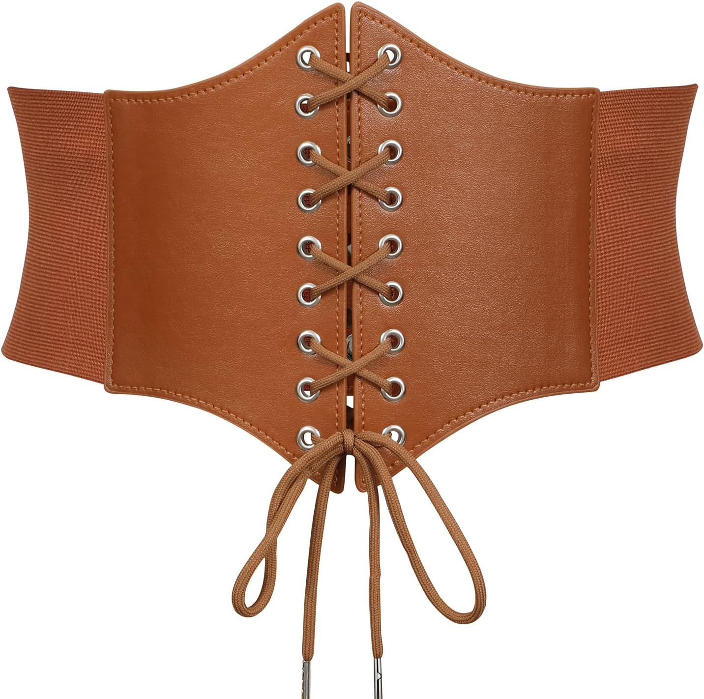 Thumbnail 6 de JASGOOD Women's Corset Belt Faux Leather