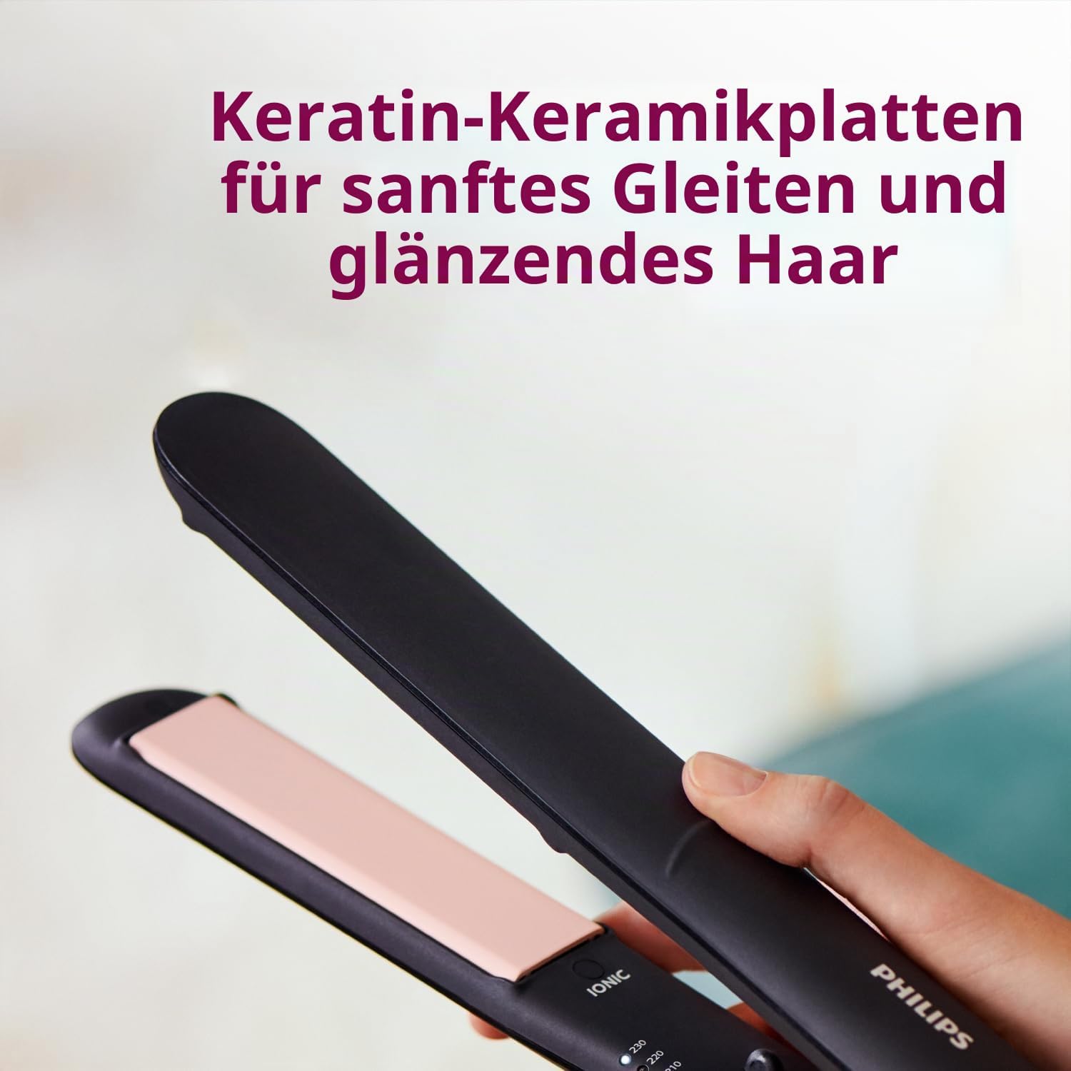 Thumbnail 2 de Philips ThermoProtect BHS378 Haarglätter 230°C