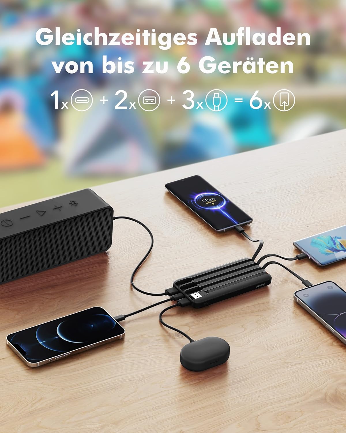 Thumbnail 2 de Charmast Power Bank 20000mAh Powerbank