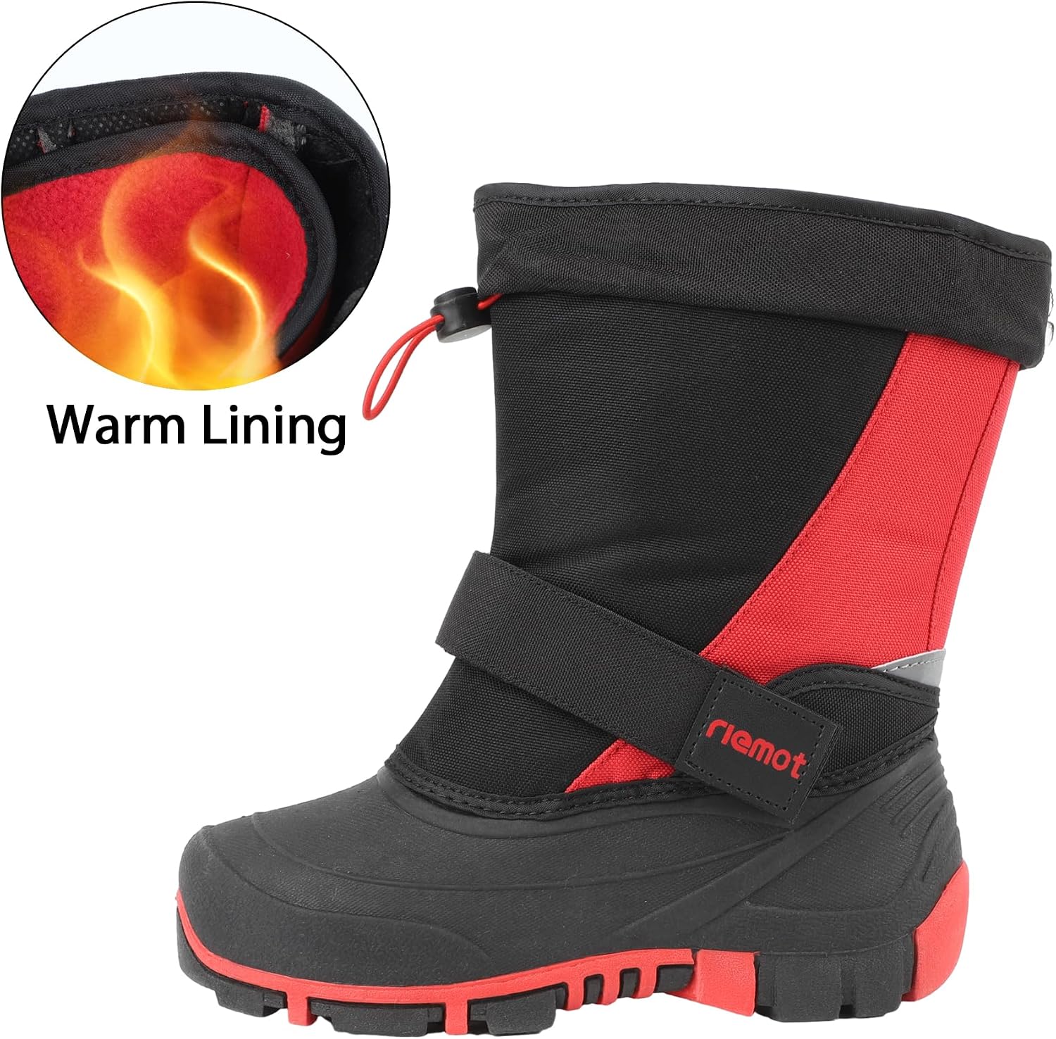 Detalle de riemot Botas Nieve Niños Antideslizantes