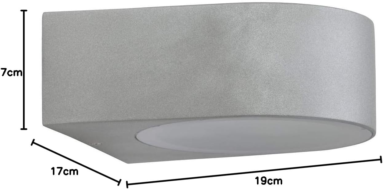 Detalle de Brilliant AG Tyler applique esterna 60 W