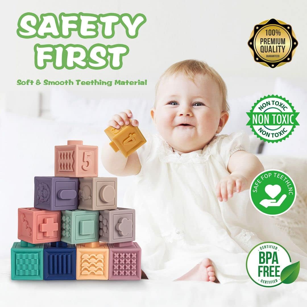 Thumbnail 2 de SpringFlower 3-in-1 Montessori Baby Toys Set (22 PCS) for Ages 0–18 Months