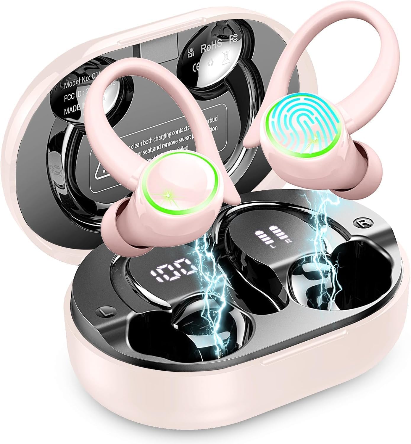 Thumbnail 3 de Matast Wireless Earbuds 2026: Long Battery Life for Workouts