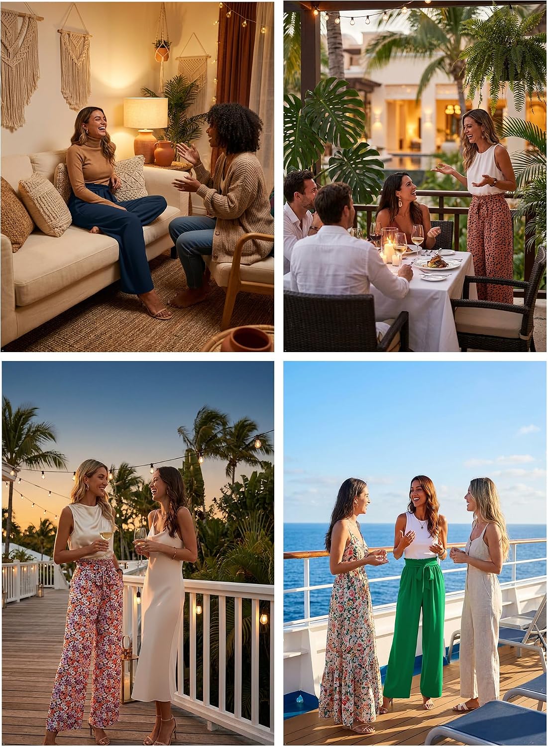 Thumbnail 6 de Heymoments Wide Leg Lounge Pants High Waisted