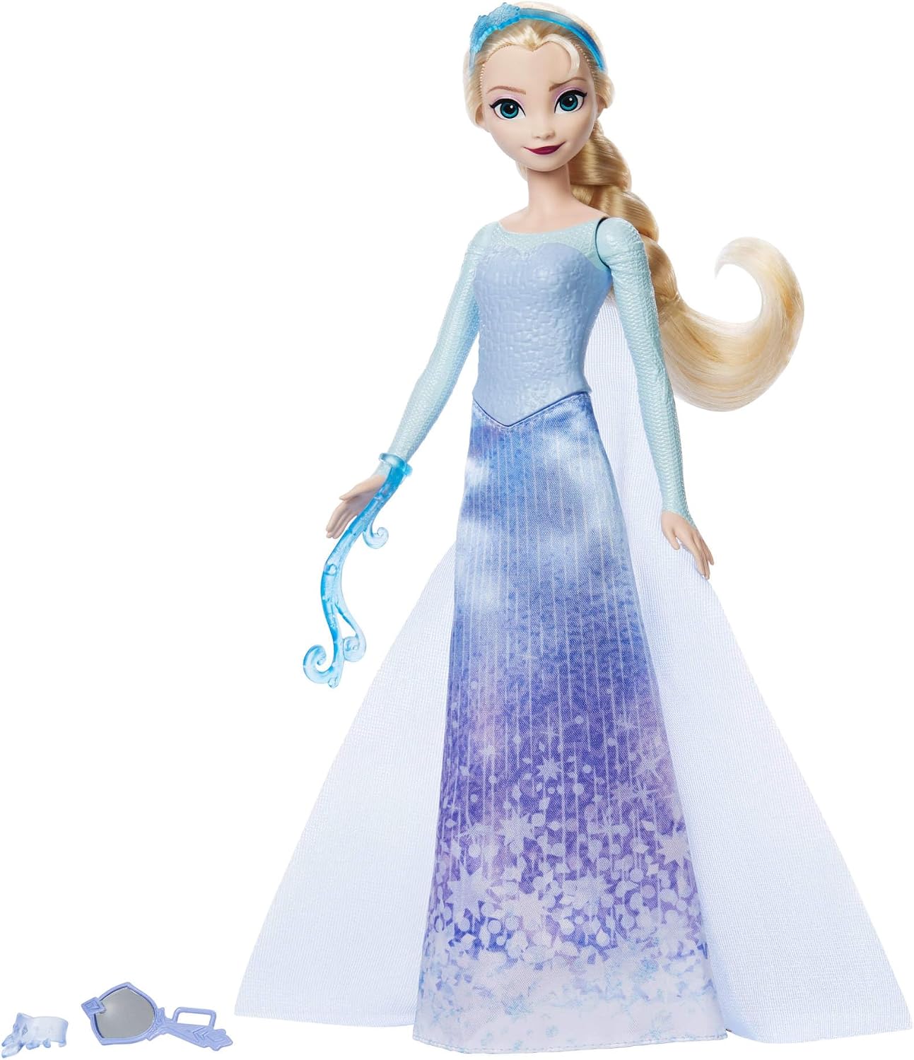 Thumbnail 5 de Mattel Disney Elsa Modepuppen-Set mit 11 Überraschungen