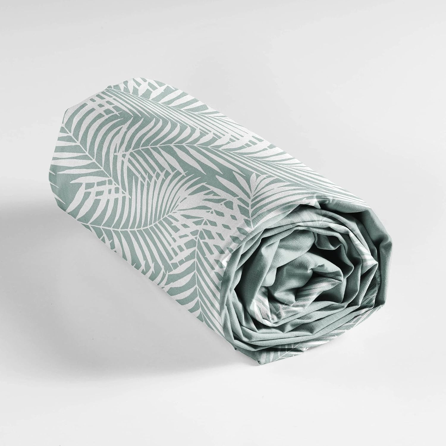 Thumbnail 3 de Drap housse Botania Sauge 160 x 200 cm – 100% coton | douceur d'intérieur