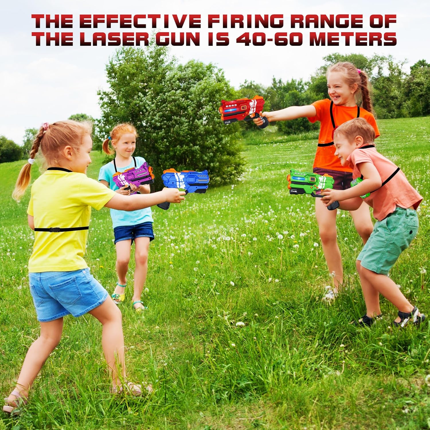 Thumbnail 5 de Laser Tag Guns 130 ft Set of 4