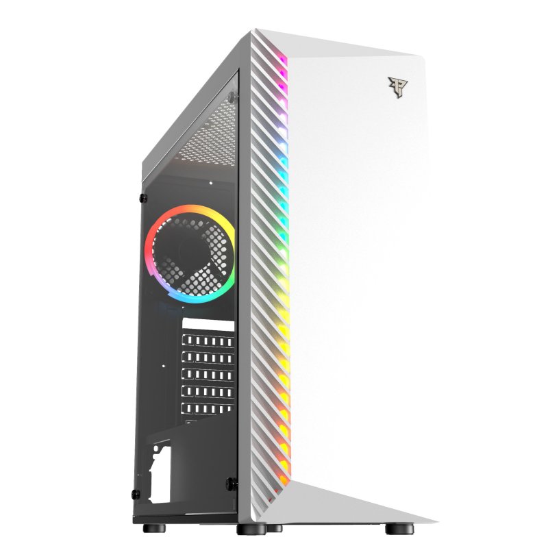 Detalle 2 de Tempest Shade RGB Torre ATX Blanca 🖥