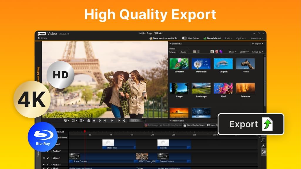 Thumbnail 6 de Nero Video Maker: Lifetime Windows Video Editing on 1 PC