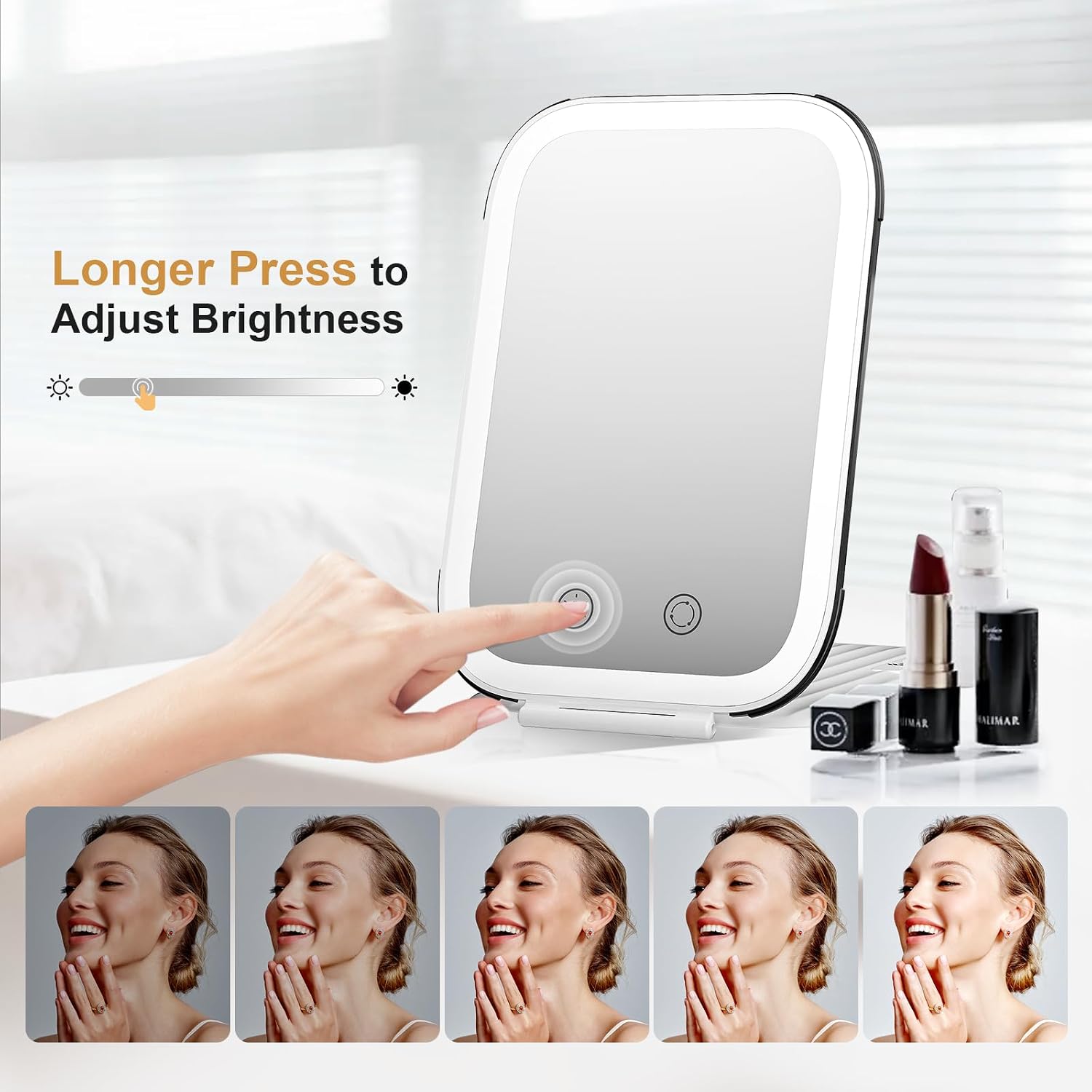 Detalle 2 de FUNTOUCH Travel Makeup Mirror 2000mAh