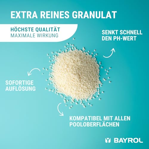 Detalle de BAYROL pH-Minus Granulat 6 kg – präzise pH-Regulierung für alle Pooltypen