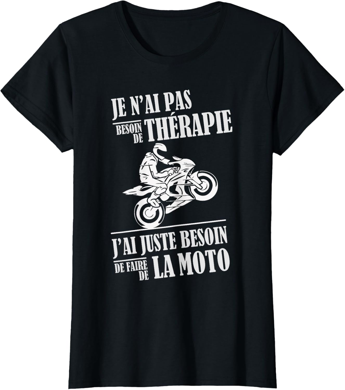 Thumbnail 6 de Tee Shirt Moto Motard Besoin de faire de la Moto
